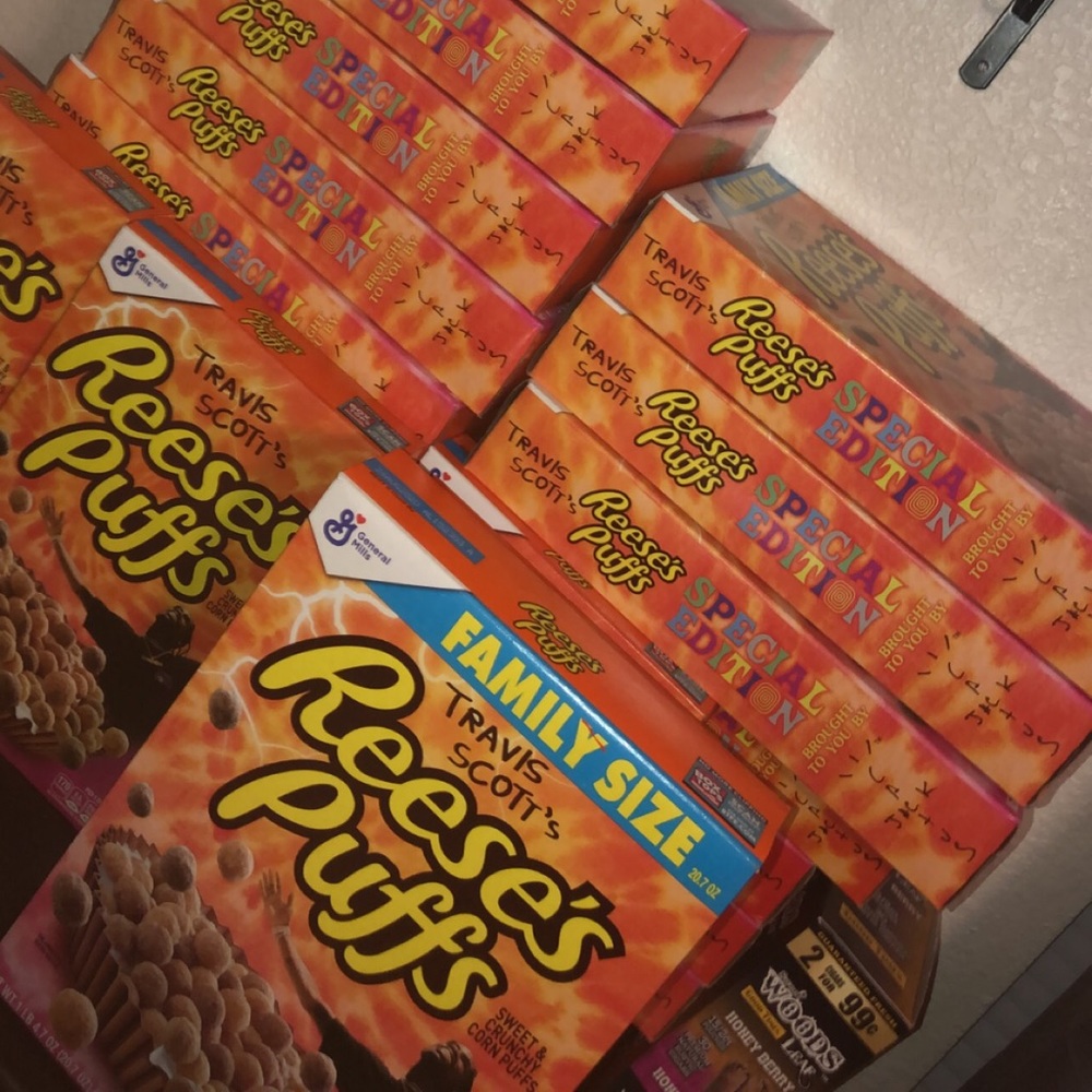 Travis Scott Reese’s puffs